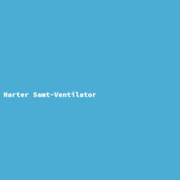 Harter Samt-Ventilator