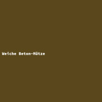 Weiche Beton-Mütze