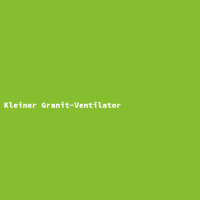 Kleiner Granit-Ventilator