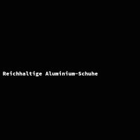 Reichhaltige Aluminium-Schuhe