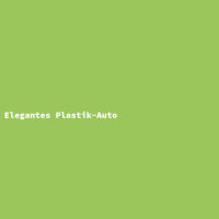 Elegantes Plastik-Auto