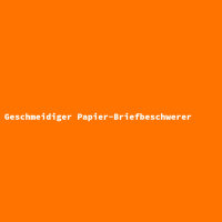 Geschmeidiger Papier-Briefbeschwerer